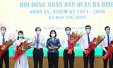 Ông Tạ Nam Chiến tái đắc cử Chủ tịch UBND quận Ba Đình