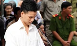 Phạm Văn Thanh nghe tòa tuyên án tử hình 