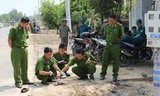 Cơ quan công an khám nghiệm hiện trường