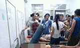 Các nạn nhân và đối tượng Hải được đưa tới cấp cứu tại bệnh viện
