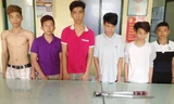 Nhóm côn đồ nhí bị tạm giữ