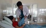 Nạn nhân được điều trị tại bệnh viện