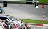 Camera được lắp đặt tại các tuyến giao thông trọng điểm để ghi hình