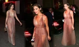 Hoa hậu Olivia Culpo diện váy xuyên thấu, không nội y gây chú ý