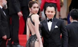 Bộ váy hở bạo của Ngọc Trinh hôm 19/5 ở Cannes gây phản cảm và nhận nhiều chỉ trích từ công chúng