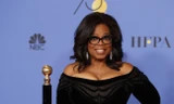 Oprah Winfrey trở thành người phụ nữ da màu đầu tiên được trao giải Quả cầu vàng về Thành tựu trọn đời. (Ảnh: EPA) 