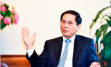 Thứ trưởng thường trực Bộ Ngoại giao,Trưởng Ban tổ chức Hội nghị WEF ASEAN 2018 Bùi Thanh Sơn. (Nguồn: BNG)