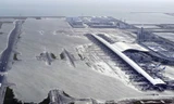 Sân bay quốc tế Kansai bị ngập nặng bởi siêu bão Jebi mạnh nhất trong vòng 25 năm qua tại Nhật Bản.