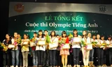 Thí sinh đạt giải Olympic tiếng Anh 2013 sẽ được cộng điểm vào lớp 10