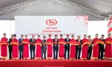 Lãnh đạo Tập đoàn KIDO cắt băng khánh thành Nhà máy Thực phẩm đông lạnh KIDO 