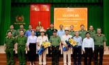 Hai Đại tá được tái bổ nhiệm chức danh Phó giám đốc Công an tỉnh Bình Thuận