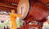 Hơn 18.000 ngôi chùa trên cả nước cử hành 3 hồi chuông, trống bát nhã vào sáng 1/7
