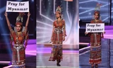 Bộ đồ giúp Myanmar bất ngờ thắng giải trang phục dân tộc Miss Universe sau khi mất hành lý