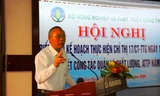 Thứ trưởng Bộ NN&PTNT Phùng Đức Tiến phát biểu khai mạc hội nghị