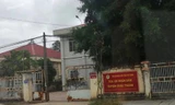 TAND huyện Châu Thành, nơi xảy ra vụ án. Ảnh: Tân Châu.