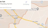 Phường An Tịnh, nơi chủ tịch phường tử vong tại phòng làm việc. Ảnh: Google map