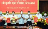 Hậu Giang công bố nhiều quyết định công tác cán bộ