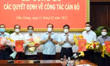 Hậu Giang công bố nhiều quyết định công tác cán bộ