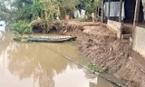 Liên tiếp xảy ra sạt lở tại Hậu Giang