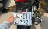 Chủ xe SH ở Vĩnh Long bấm trúng biển 'ngũ quý 2'
