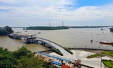 Cầu đi bộ Cần Thơ. Ảnh: Cảnh Kỳ