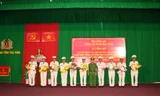 Công bố quyết định của Bộ Công an về kiện toàn bộ máy Công an tỉnh Trà Vinh