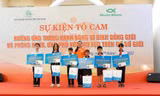 'Tô cam' hưởng ứng hành động vì bình đẳng giới