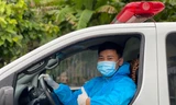 Nam sinh 9x tình nguyện lái xe cấp cứu chở F0, F1 