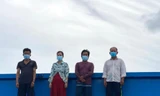 Nhóm người nhập cảnh trái phép vào Phú Quốc.