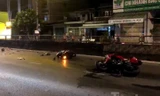 Xe máy tông nhau trên quốc lộ, 2 người thương vong