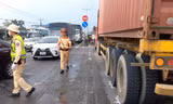 Tai nạn liên hoàn trên đường dẫn cao tốc TP. HCM- Trung Lương