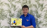 Những bức tranh sinh động của chàng trai Cần Thơ tri ân tuyến đầu chống dịch