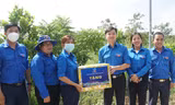 Bí thư Trung ương Đoàn Nguyễn Minh Triết động viên chiến sĩ tình nguyện