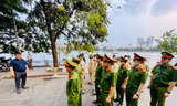 Ba phường cùng xử lý điểm nóng lấn chiếm vỉa hè quanh hồ Đống Đa