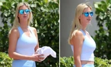 Ivanka Trump tái xuất, cùng con gái lớn đi tập thể dục