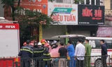 Cháy cửa hàng đồ dùng mẹ và bé trên phố Tôn Đức Thắng