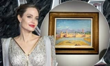 Angelina Jolie bán tranh hiếm Brad Pitt tặng, do cựu Thủ tướng Anh vẽ được 11,5 triệu USD