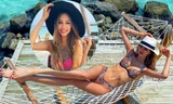 Vợ cũ hoa hậu của cựu vương Malaysia khoe hình thể nóng bỏng với bikini