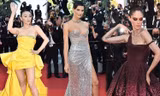 LHP Cannes ngày 8: Siêu mẫu Canada tạo dáng lố trên thảm đỏ
