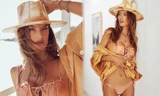 Alessandra Ambrosio khoe đường cong ‘bỏng rẫy’ với bikini trước thềm 40 tuổi