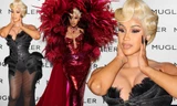 Cardi B khoe body ‘đồng hồ cát’ sau gần 1 tháng sinh con, váy bó ‘quên’ nội y hút mắt