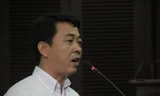 Nguyên Chủ tịch, Tổng giám đốc VN Pharma Nguyễn Minh Hùng tại phiên tòa trước đây. Ảnh: Tân Châu