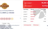 Vietlott ghi nhận 1 khách hàng trúng Jackpot hơn 76 tỷ đồng