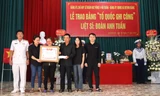 Trao bằng Tổ quốc ghi công cho liệt sĩ hi sinh tại Trường Sa