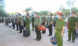 Công an Nghệ An chi viện 100 cán bộ, chiến sỹ ra huyện có 2 ca dương tính SARS-CoV-2
