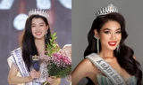 Thật trùng hợp, Á hậu Phương Nhi và Á hậu Thảo Nhi Lê đều gặp điều này khi đội vương miện