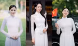 Áo dài trắng - trang phục đẹp nhất của các Hoa hậu trong những ngày ý nghĩa này