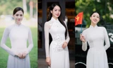 Áo dài trắng - trang phục đẹp nhất của các Hoa hậu trong những ngày ý nghĩa này