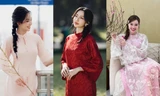 Mỹ nhân Việt chuộng tóc tết khi diện áo dài Tết: Cặp đôi hoàn hảo, đẹp dịu dàng