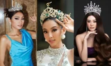 Không chỉ Hoa hậu Thùy Tiên, rất nhiều nàng hậu đình đám cũng từng gặp sự cố với vương miện